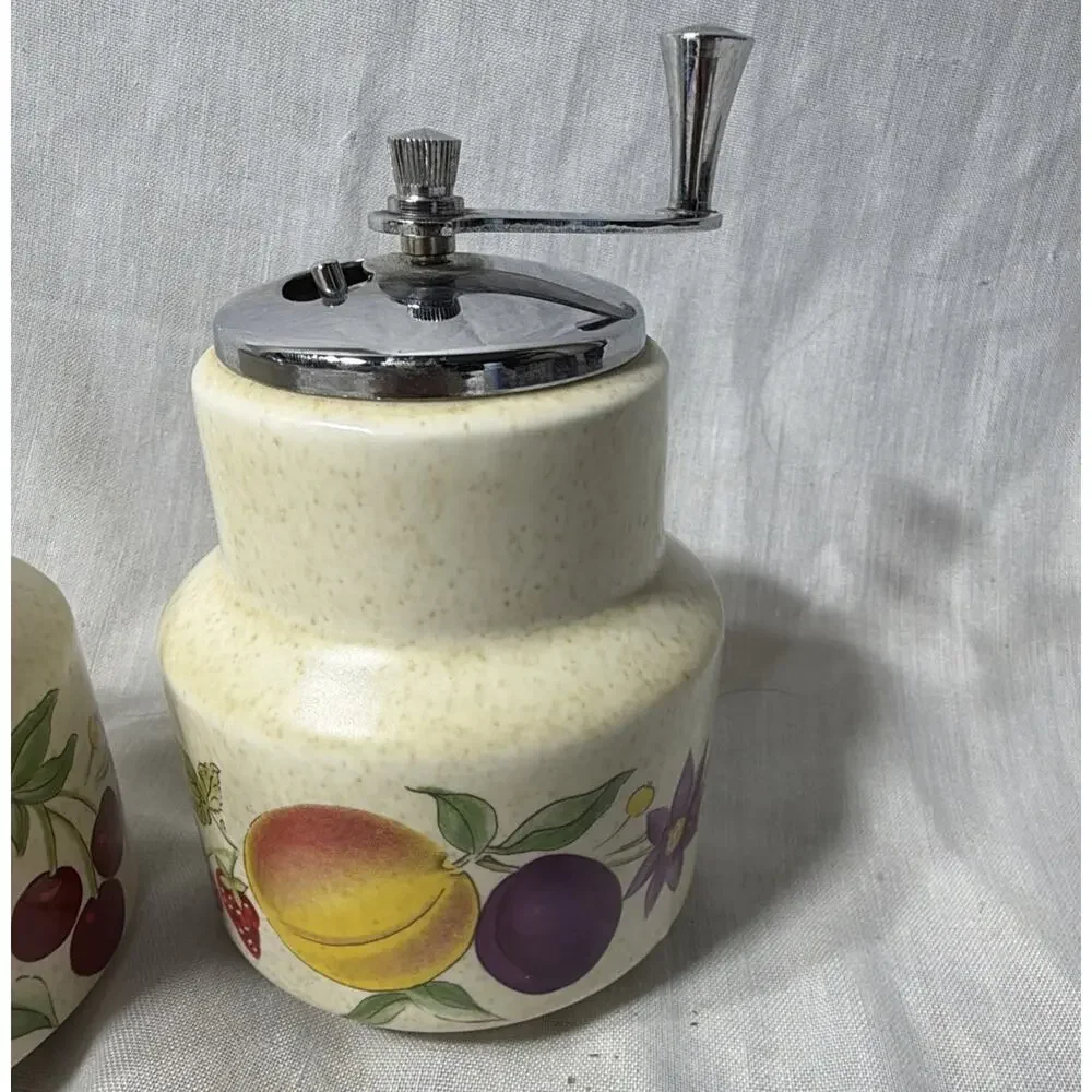 Lenox Temper Ware Summer Harvest Spice Salt‎ and Pepper Shaker Grinder